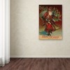 Trademark Fine Art Lantern Press 'Santa Claus 4' Canvas Art, 16x24 ALI09591-C1624GG